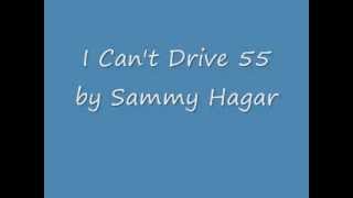 I Cant Drive 55 With Lyrics on Screen [upl. by Neilla483]