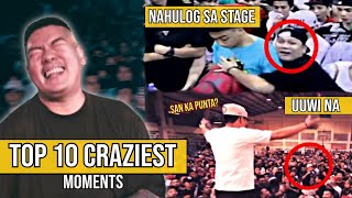 Top 10 Crazy Moments Sa FlipTop [upl. by Scherman]