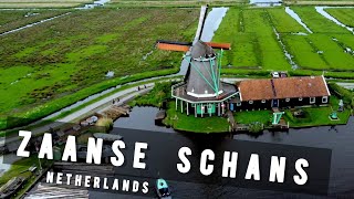 Zaanse Schans  Traditional Dutch Village and Windmills  NETHERLANDS 🇳🇱 [upl. by Amrac869]