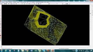 Cubagem de volume por Malha Retangular no TopoGRAPH 98SE [upl. by Llevart308]