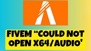 How to Fix FiveM “Could not open x64audio 2023 ✅ Very Easy [upl. by Nitaf]