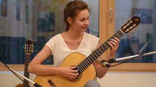 Hannah Nesensohn  La Paloma S Iradier  Arr F Tárrega  Musikschule RankweilVorderland [upl. by Repinuj]