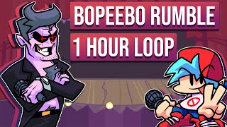 Friday Night Funkin  Bopeebo Rumble  BOTPLAY  1 hour loop [upl. by Tiphane]