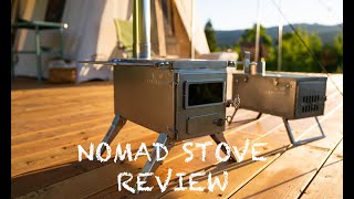 Winnerwell Nomad Wood Burning Tent Stove Review [upl. by Icart482]