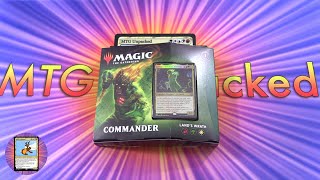 Zendikar Rising Commander Deck Lands Wrath Unboxed [upl. by Ailecara]