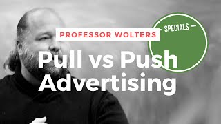 Push vs Pull Advertising [upl. by Ahsinyd]