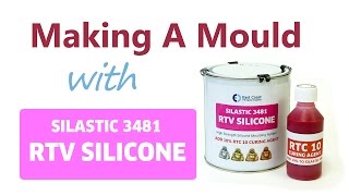 Making a Mould using Silastic 3481 RTV Silicone Rubber [upl. by Ailimac]