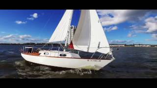 Sailing Cape Dory 22 Clear Lake Texas [upl. by Arlana]