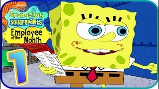 SpongeBob Employee of the Month Part 1 PC Chapter 1 Employee of the Year [upl. by Ttennaj]