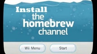 Install The Homebrew Channel Wii 43U [upl. by Zelde]