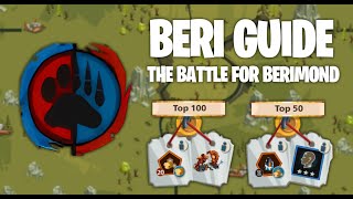 The Battle for Berimond Guide amp easy Top 50  Goodgame Empire [upl. by Ehlke]