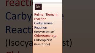 Chloroform trichloromethane classtwelve neet jee [upl. by Adnilym]