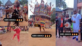 Amazing Display Of Ijele Masquerade amp Other Big Igbo Masquerade With Prince Nollywood [upl. by Juster310]