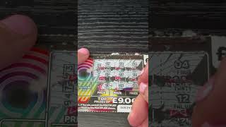 The National lottery Neon 9s shorts scratchofftickets scratchcards uk [upl. by Crabb755]