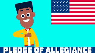 The Pledge of Allegiance For All Kids [upl. by Enelec]