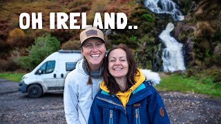 IRELAND CAMPERVAN TRIP in the MOST BEAUTIFUL PLACE [upl. by Rockey]