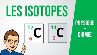 Questce quun ISOTOPE   PhysiqueChimie lycée [upl. by Publea]