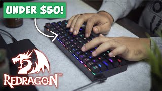 Is the Redragon K630 a Good Beginners Keyboard  Best Budget Mechanical Keyboard [upl. by Eninahpets]