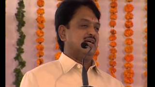 Industry Speak Mr Vilasrao Deshmukh at Whistling Woods International Bhoomi Pujan [upl. by Maillil531]