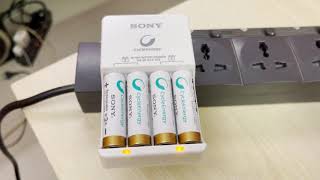 Sony Rechargeable battery charger Cycle Energy [upl. by Whitnell]