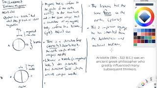 Iron lodestones and terrestrial magnetism ASGv3Ch01Lect02 [upl. by Endo]