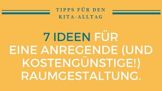 7 Tipps für eine anregende und kostengünstige Raumgestaltung [upl. by Lorimer619]