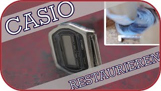 Casio Uhr Restaurieren  Uhr Aufbereiten [upl. by Narton149]