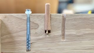 목공에 앙카의 원리를 적용하면 생기는 일  목공 DIY Woodworking Ideas [upl. by Nosiaj]