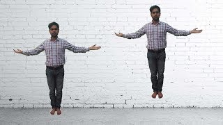 How to Levitate in Air  Magic Trick real levitation  AABRA KA DABRA MAGIC [upl. by Gilbertina]