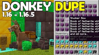 How to Duplicate ANY ITEM in Minecraft 1165 Multiplayer [upl. by Ahsinawt]