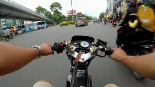 Honda Nova rs 125cc king of kẹt xe [upl. by Ottilie494]