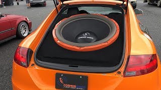 FIRST 32 INCH SUBWOOFER I HAVE EVER SEEN CRAZY FLEX [upl. by Aiciram]