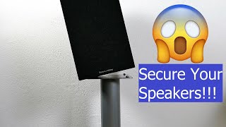 Securing Speakers to their Stands Budget TIP [upl. by Ann]