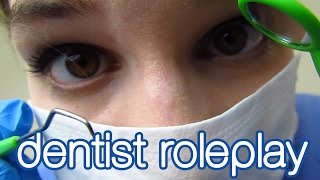 BINAURAL ASMR Dentist Roleplay softly spoken suction soft quotdrillingquot [upl. by Ayerf]