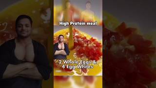 High Protein Meals shorts youtubeshorts [upl. by Sivle]