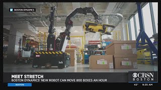 Boston Dynamics New Robot Can Move 800 Boxes An Hour [upl. by Eimarej]