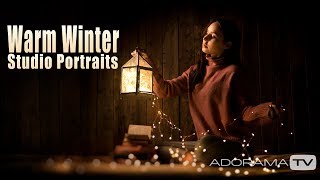 Warm Winter Studio Portraits Take and Make Great Photography with Gavin Hoey [upl. by Hollyanne794]