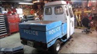 metal and rust repair on the cushman meter maid [upl. by Garnett]