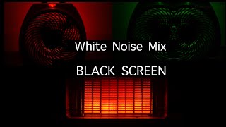 Fan Heater White Noise Mix to help you Sleep  Black Screen Sleep Sound [upl. by Eggett239]