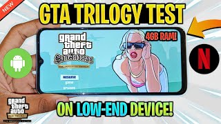 GTA Trilogy Definitive Edition Low End Android Device Test SURPRISING🔥 [upl. by Vaden]