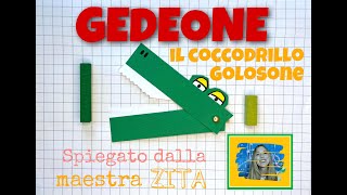 Gedeone il coccodrillo golosone [upl. by Yenitirb]