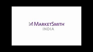 MarketSmith India Product Video [upl. by Krongold59]