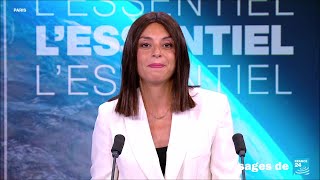 Sérine Bey présente lEssentiel le 25 octobre 2024 sur France 24 [upl. by Benyamin886]