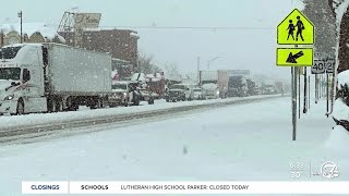 Got me worried Drivers urged to stay home during epic Colorado snowstorm [upl. by Tigdirb]