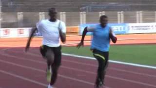 Usain Bolt  first training [upl. by Ggerg]