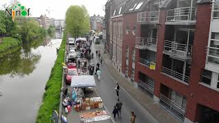 1 Mei rommelmarkt lokt koopjesjagers naar Ninove [upl. by Oidiple]