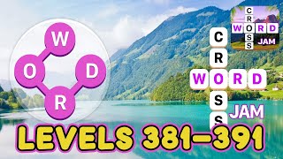 Crossword Jam Levels 381  391 Answers [upl. by Aiello600]