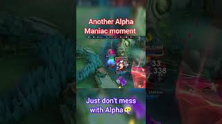 Just dont mess with Alpha😶‍🌫️ mobilelegends mlbb mlbbindia mlbbshorts alpha mlbbhighlights ml [upl. by Mcnully371]