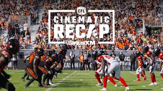 Ottawa vs BC Cinematic Recap presented by SiriusXM  OK Tire Labour Day Weekend [upl. by Trinatte727]