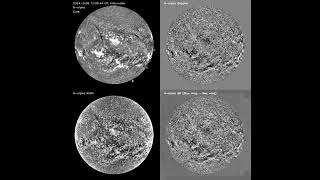 Hα 20241008  Spectroheliograph Data [upl. by Ahsinaw]